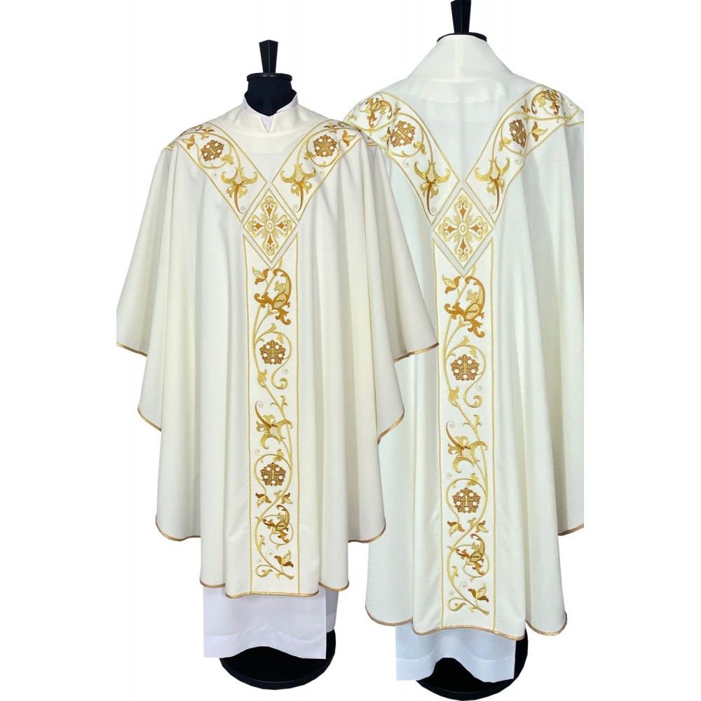 Ornat Semi-Gotycki - kolory liturgiczne (39) - Ornaty Semi Gotyckie - zdjęcie 8 - Ornat Semi-Gotycki - kolory liturgiczne (39)