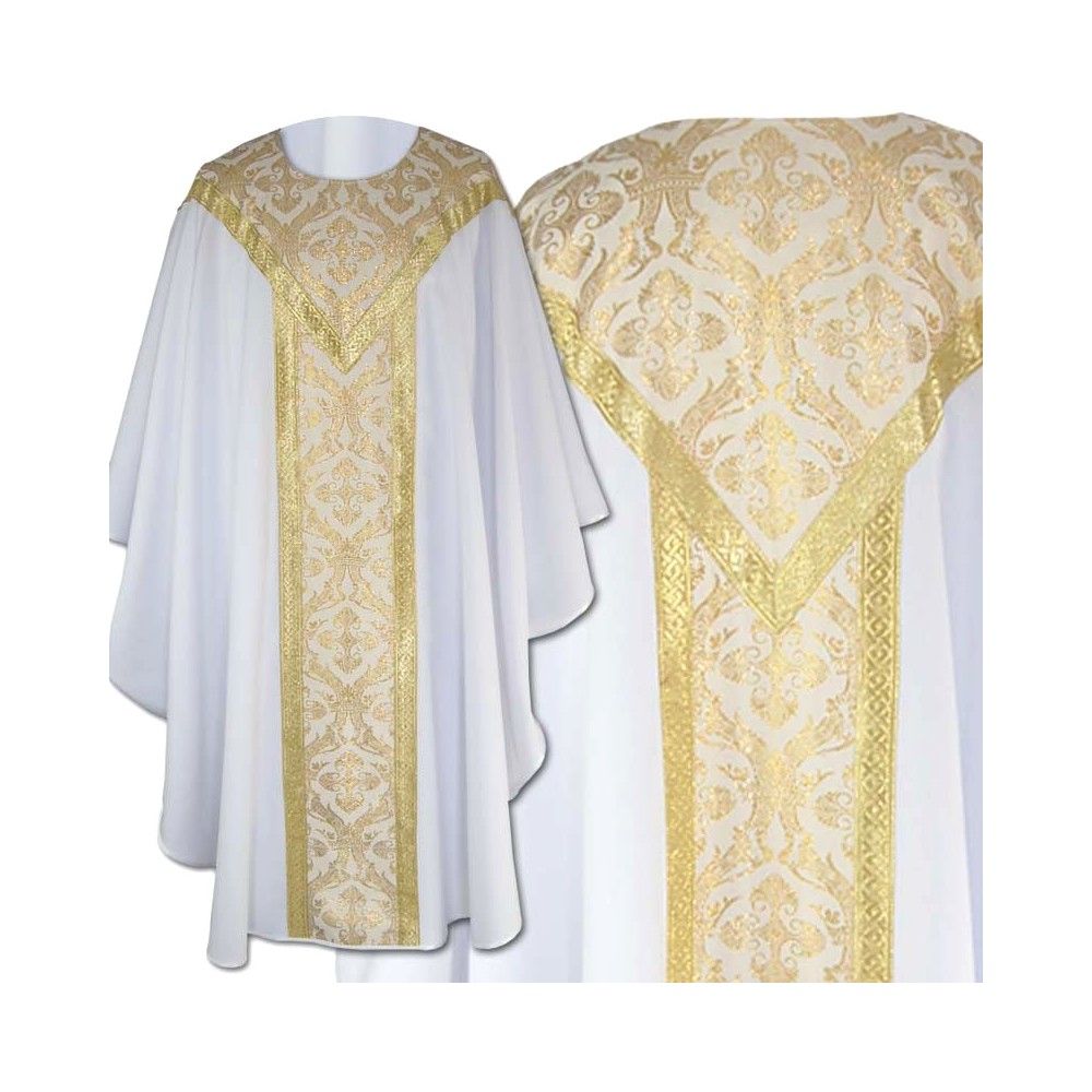 Ornat Semi-Gotycki - kolory liturgiczne (41) - Ornaty Semi Gotyckie - zdjęcie 9 - Ornat Semi-Gotycki - kolory liturgiczne (41)