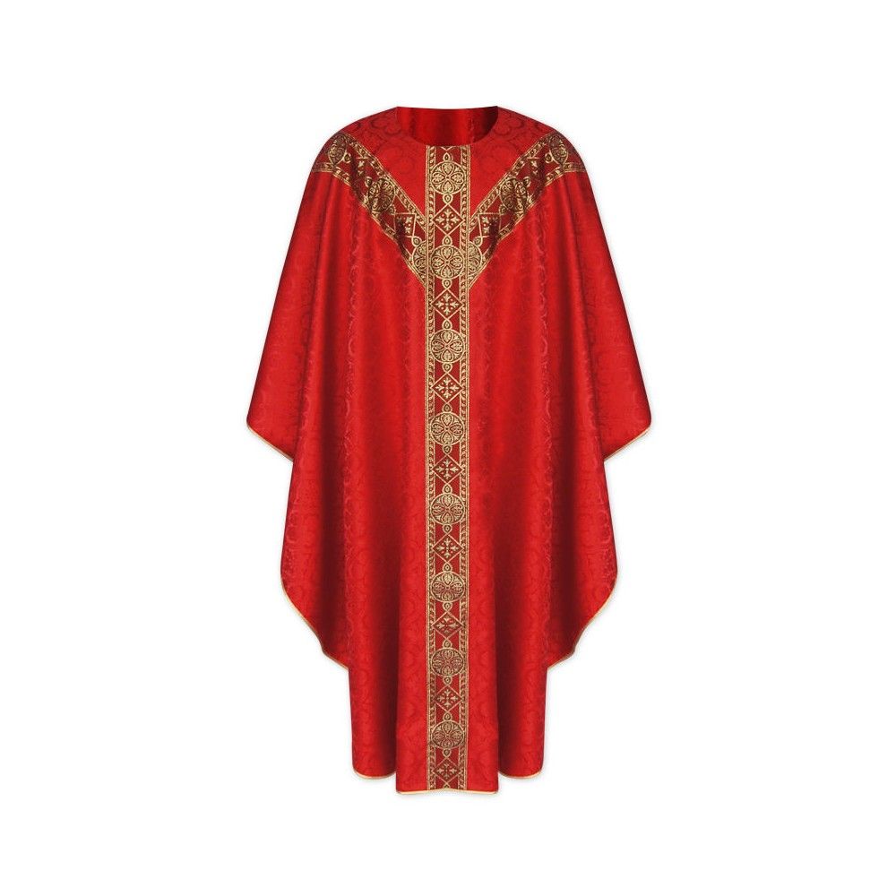 Ornat Semi-Gotycki - kolory liturgiczne (43) - Ornaty Semi Gotyckie - zdjęcie 8 - Ornat Semi-Gotycki - kolory liturgiczne (43)