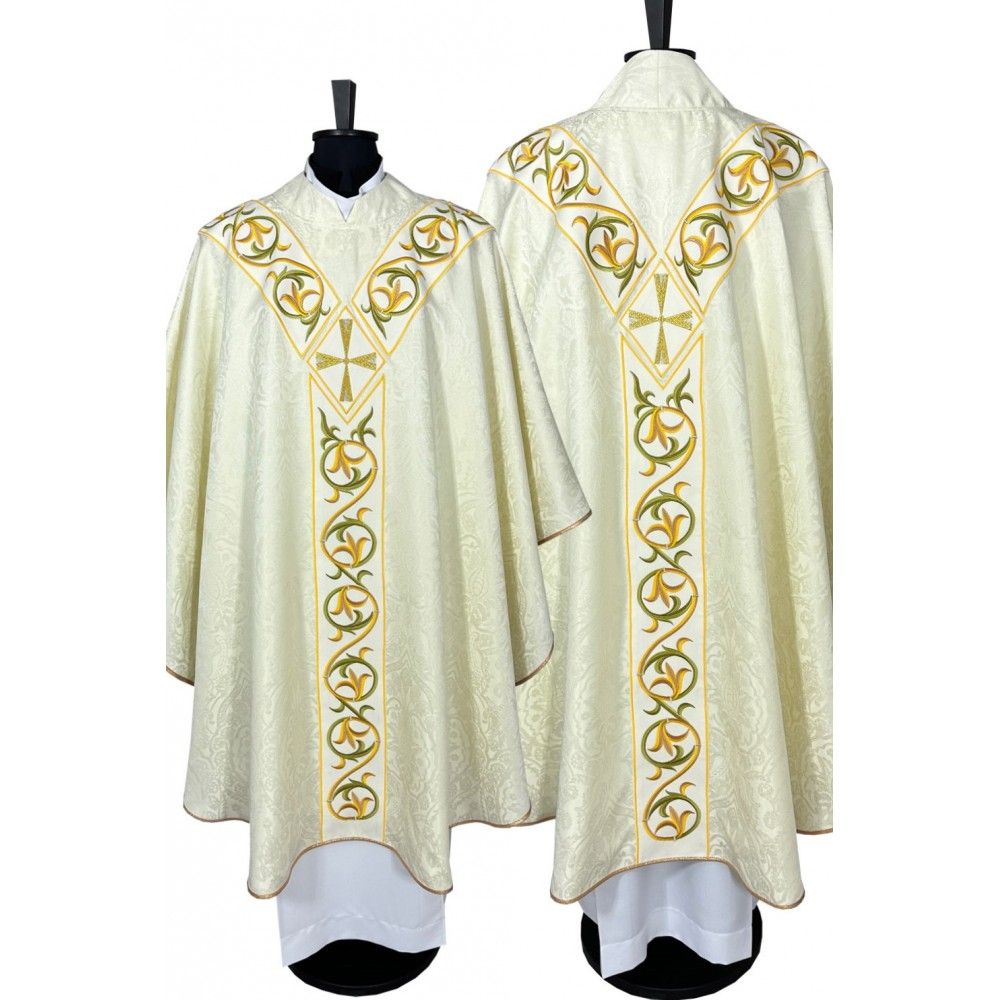 Ornat Semi-Gotycki - kolory liturgiczne (46) - Ornaty Semi Gotyckie - zdjęcie 4 - Ornat Semi-Gotycki - kolory liturgiczne (46)