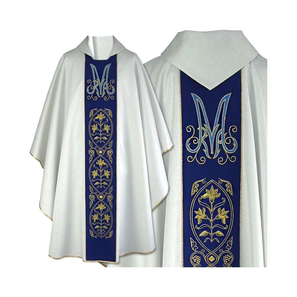 Ornat haftowany Maryjny  (30) - Ornaty Maryjne - Nowość