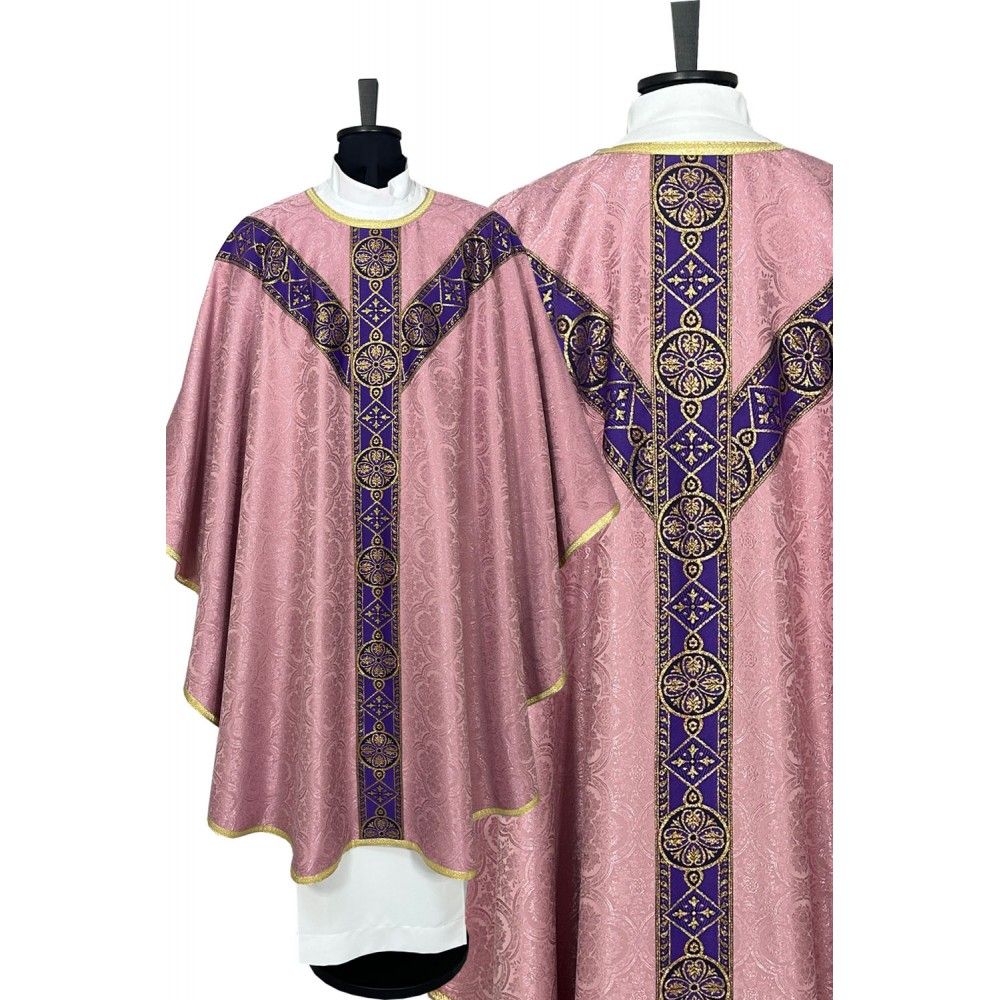 Ornat Semi-Gotycki - kolory liturgiczne (47) - Ornaty Semi Gotyckie - zdjęcie 5 - Ornat Semi-Gotycki - kolory liturgiczne (47)