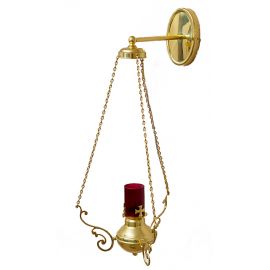 Lampa wieczna, elektryczna - wys. 75 cm, szer. 18 cm (S1) - LAMPKI WIECZNE