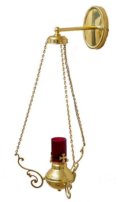 Lampa wieczna, elektryczna - wys. 75 cm, szer. 18 cm (S1) - LAMPKI WIECZNE - Nowość