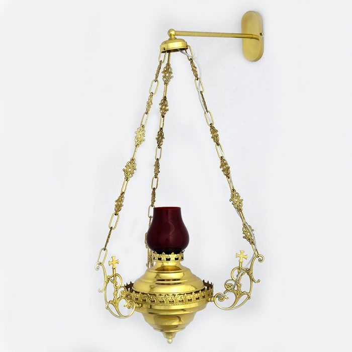 Lampa wieczna, elektryczna - wys. 90 cm, szer. 41 cm (S4) - LAMPKI WIECZNE - Nowość