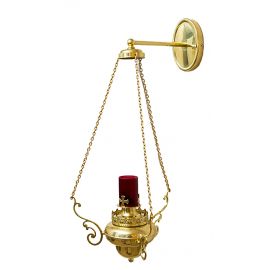 Lampa wieczna, elektryczna - wys. 65 cm, szer. 30 cm (S6) - LAMPKI WIECZNE