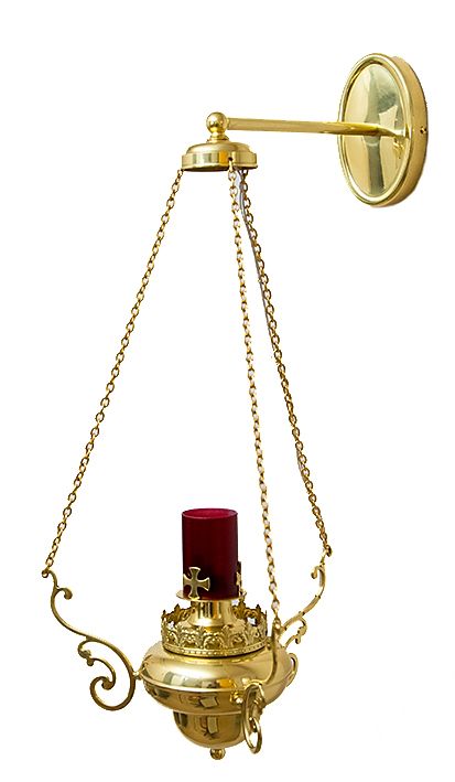 Lampa wieczna, elektryczna - wys. 65 cm, szer. 30 cm (S6) - LAMPKI WIECZNE - Nowość