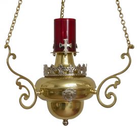 Lampa wieczna, elektryczna - wys. 65 cm, szer. 30 cm (S7) - LAMPKI WIECZNE