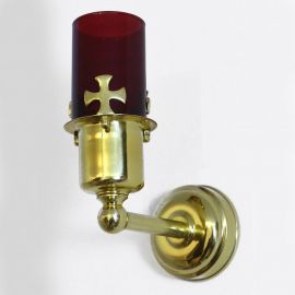 Lampa wieczna, elektryczna, kinkiet - wys. 14 cm (S10) - LAMPKI WIECZNE