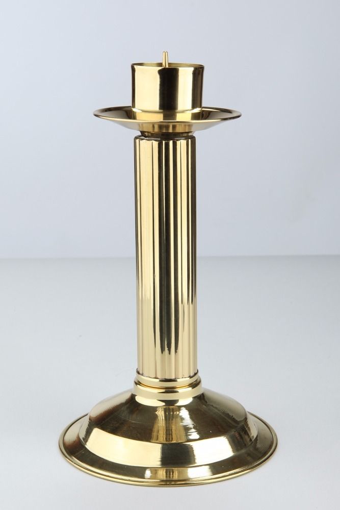 Lichtarz - 15 cm (31) - ŚWIECZNIKI / LICHTARZE - zdjęcie 3 - Lichtarz mosiężny - 15 cm (31)