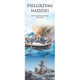 Baner na Rok Duszpasterski 2024/2025 "Pielgrzymi nadziei" 75x200 cm (1) - Jubileusz 2025 (Pielgrzymi Nadziei)