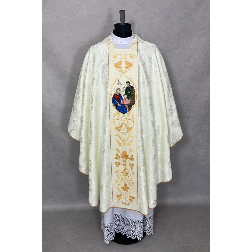 Ornat haftowany Święta Rodzina - Ornaty haftowane - zdjęcie 2 - Ornat haftowany Święta Rodzina