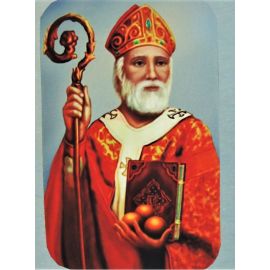 Ornat z nadrukiem Święty Mikołaj - Ornaty z wizerunkiem świętych - zdjęcie 3 - Ornat z nadrukiem Święty Mikołaj