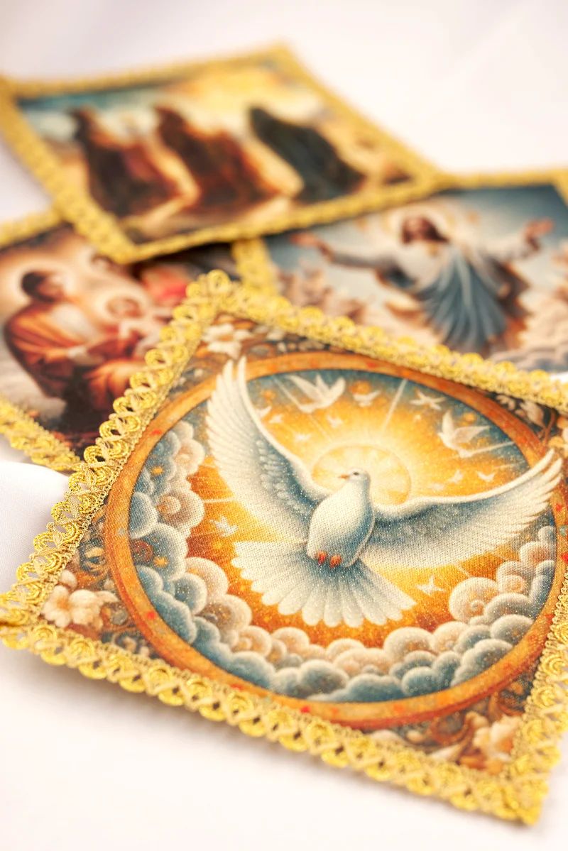 Komplet 4 palek na uroczystości liturgiczne (2H) - BIELIZNA KIELICHOWA - zdjęcie 2 - Komplet 4 palek na uroczystości liturgiczne (2H)