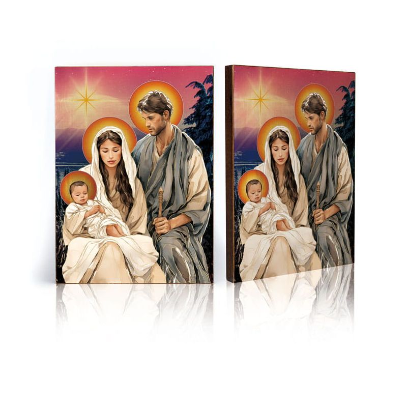 Ikona religijna Święta Rodzina (13) - Święta rodzina - Ikona religijna Święta Rodzina (13)