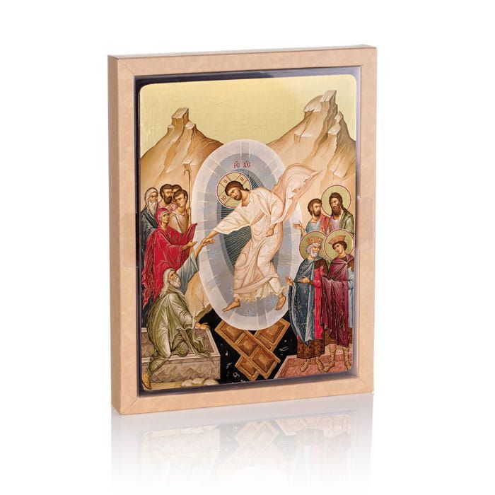 Ikona religijna Chrystus Zmartwychwstały (1) - Jezus Chrystus - zdjęcie 2 - Ikona religijna Chrystus Zmartwychwstały (1)