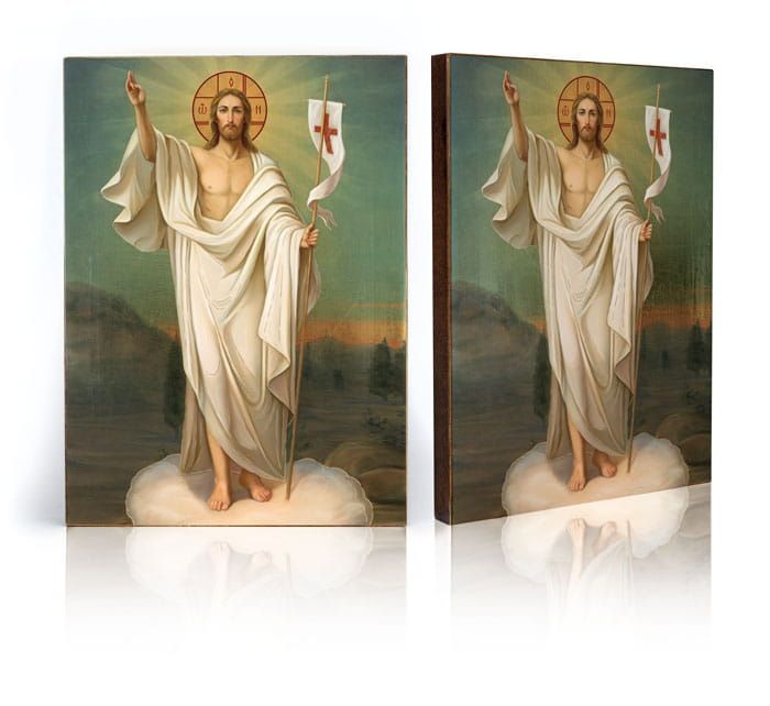 Ikona religijna Chrystus Zmartwychwstały (2) - Jezus Chrystus - Nowość