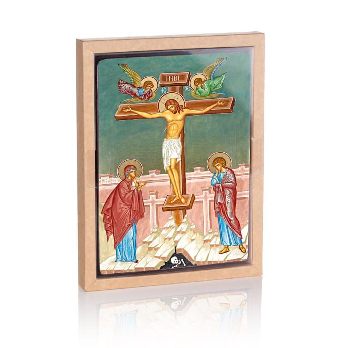 Ikona Ukrzyżowanie Pana Jezusa (2) - Jezus Chrystus - zdjęcie 2 - Ikona Ukrzyżowanie Pana Jezusa (2)