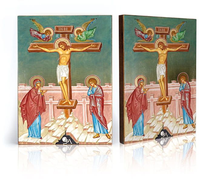 Ikona Ukrzyżowanie Pana Jezusa (2) - Jezus Chrystus - Nowość