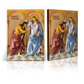 Ikona religijna Święty Tomasz i Jezus Chrystus - Jezus Chrystus