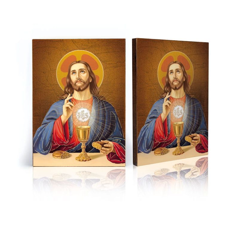 Ikona religijna Jezus Chrystus - Eucharystia - Jezus Chrystus - Ikona religijna Jezus Chrystus - Eucharystia