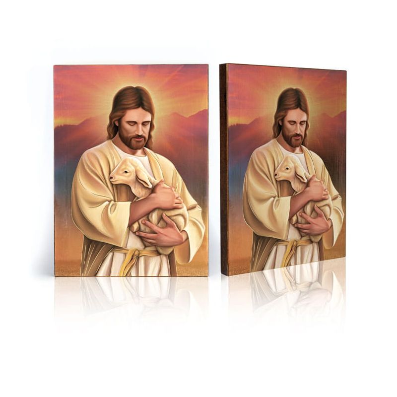 Ikona religijna Jezus Chrystus Dobry Pasterz (3) - Jezus Chrystus - Ikona religijna Jezus Chrystus Dobry Pasterz (3)