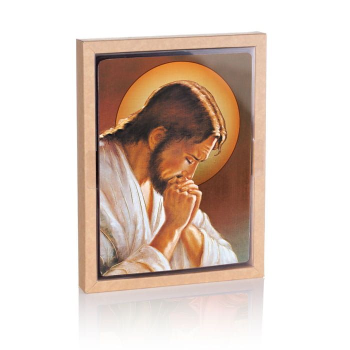 Ikona religijna Jezus Chrystus modlący się - Jezus Chrystus - zdjęcie 2 - Ikona religijna Jezus Chrystus modlący się