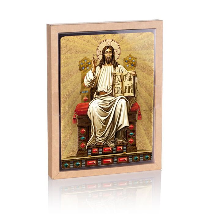 Ikona religijna Jezus Chrystus Pantokrator (8) - Jezus Chrystus - zdjęcie 2 - Ikona religijna Jezus Chrystus Pantokrator (8)