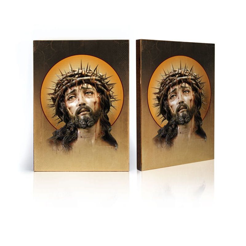 Ikona religijna Jezus Chrystus Umęczony - Jezus Chrystus - Ikona religijna Jezus Chrystus Umęczony