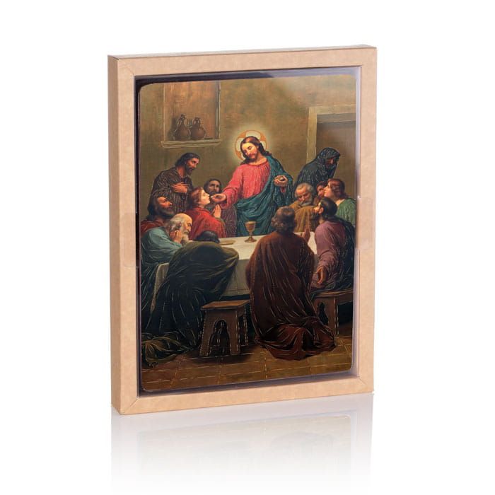 Ikona religijna Ostatnia Wieczerza (1) - Jezus Chrystus - zdjęcie 2 - Ikona religijna Ostatnia Wieczerza (1)