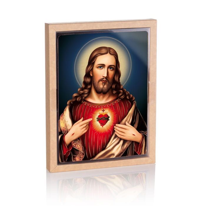 Ikona religijna Serce Jezusa Chrystusa (2) - Jezus Chrystus - zdjęcie 2 - Ikona religijna Serce Jezusa Chrystusa (2)