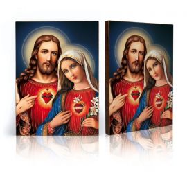 Ikona religijna Serce Maryi i Serce Jezusa (2) - Jezus Chrystus