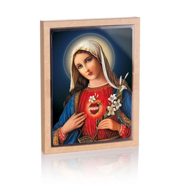 Ikona religijna Serce Maryi (2) - Matka Boża - zdjęcie 2 - Ikona religijna Serce Maryi (2)