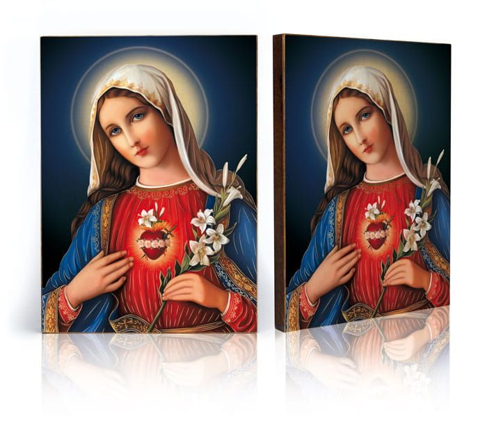 Ikona religijna Serce Maryi (2) - Matka Boża - Nowość