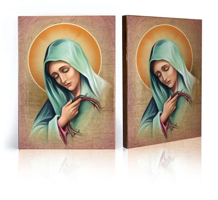 Ikona religijna Matka Boża Bolesna (2) - Matka Boża - Nowość