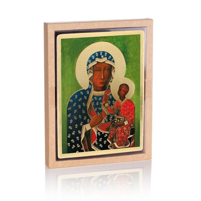 Ikona religijna Matka Boża Częstochowska Wędrująca (4) - Matka Boża - zdjęcie 2 - Ikona religijna Matka Boża Częstochowska Wędrująca (4)