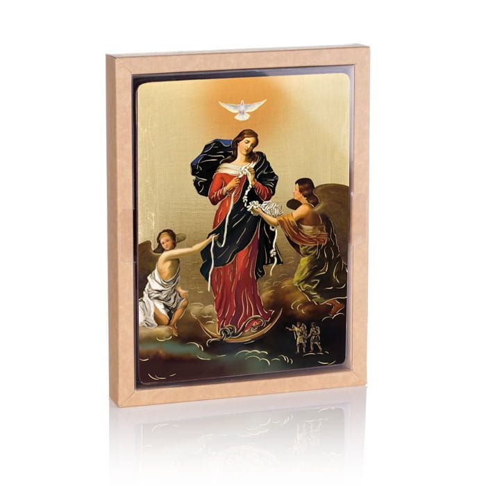 Ikona religijna Matka Boża Rozwiązująca Węzły (2) - Matka Boża - zdjęcie 2 - Ikona religijna Matka Boża Rozwiązująca Węzły (2)