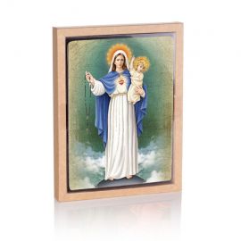 Ikona religijna Matka Boża Różańcowa (1) - Matka Boża - zdjęcie 2 - Ikona religijna Matka Boża Różańcowa (1)