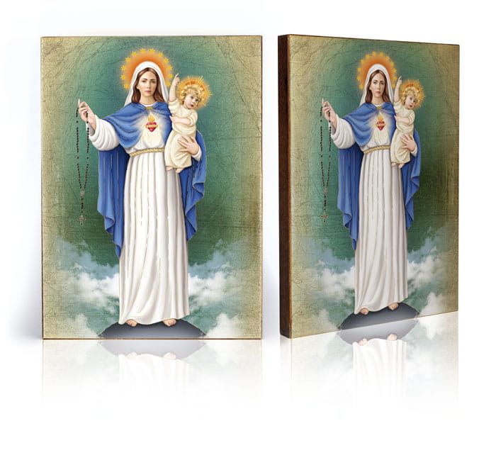 Ikona religijna Matka Boża Różańcowa (1) - Matka Boża - Nowość