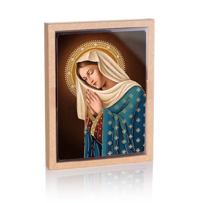 Ikona religijna Matka Boża Różańcowa (2) - Matka Boża - zdjęcie 2 - Ikona religijna Matka Boża Różańcowa (2)