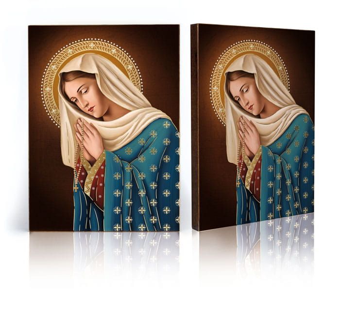 Ikona religijna Matka Boża Różańcowa (2) - Matka Boża - Nowość
