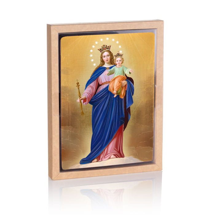 Ikona religijna Matka Boża Wspomożycielka - Matka Boża - zdjęcie 2 - Ikona religijna Matka Boża Wspomożycielka