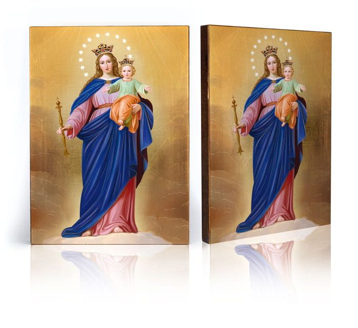 Ikona religijna Matka Boża Wspomożycielka - Matka Boża - Nowość