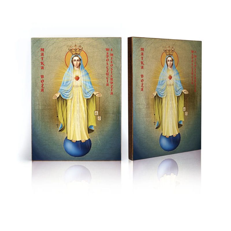 Ikona religijna Matka Boża Współczucia i Miłosierdzia (1) - Matka Boża - Ikona religijna Matka Boża Współczucia i Miłosierdzia (1)