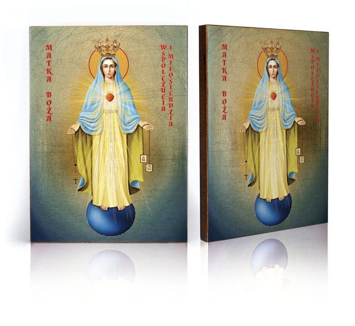 Ikona religijna Matka Boża Współczucia i Miłosierdzia (1) - Matka Boża - Nowość
