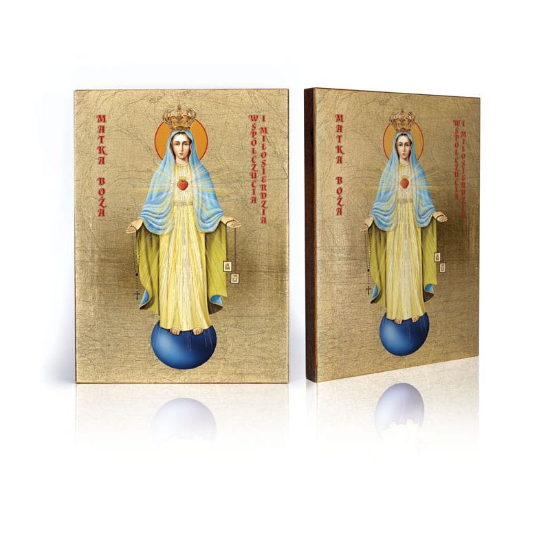 Ikona religijna Matka Boża Współczucia i Miłosierdzia (2) - Matka Boża - Ikona religijna Matka Boża Współczucia i Miłosierdzia (2)