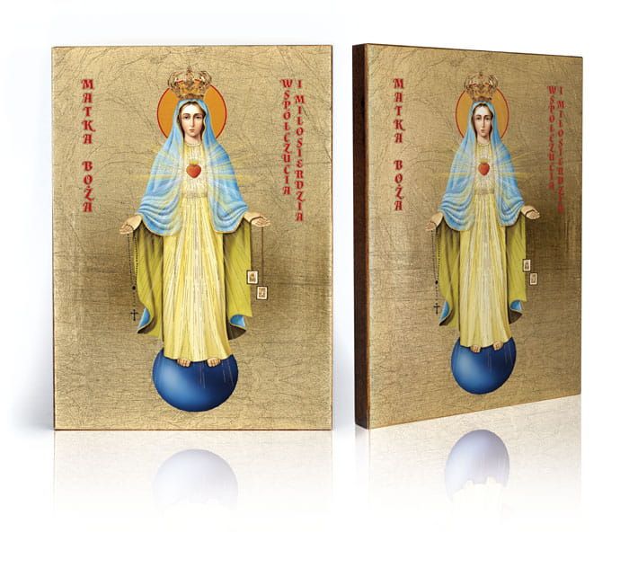 Ikona religijna Matka Boża Współczucia i Miłosierdzia (2) - Matka Boża - Nowość