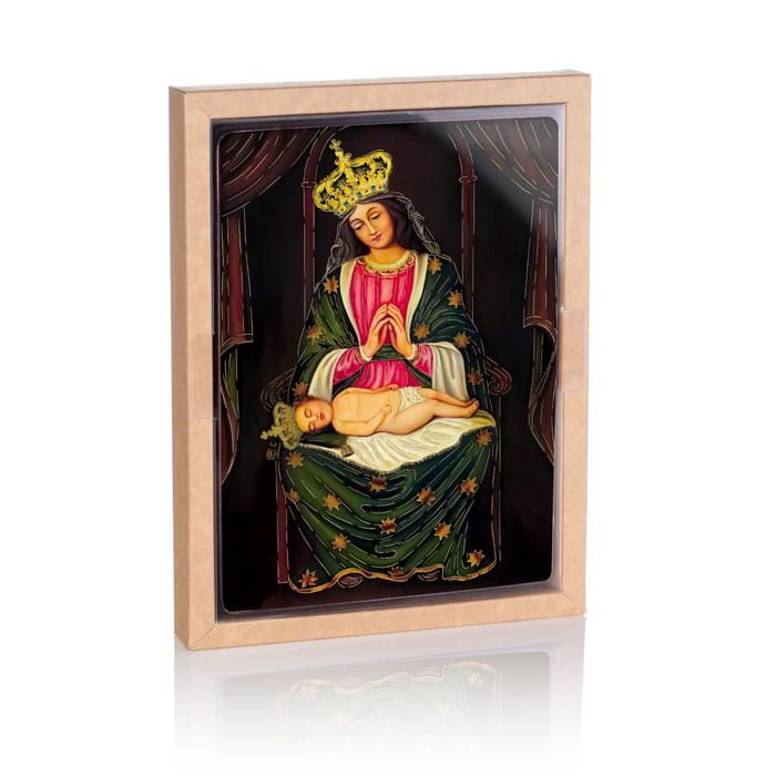 Ikona religijna Matka Boża ad Rupes - Matka Boża - zdjęcie 2 - Ikona religijna Matka Boża ad Rupes
