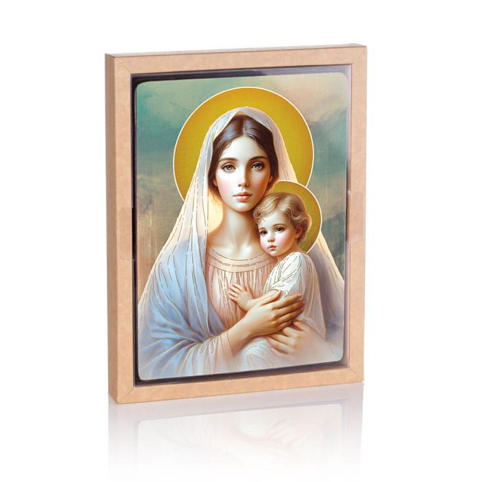 Ikona Matka Boża z Dzieciątkiem Jezus (5) - Matka Boża - zdjęcie 2 - Ikona Matka Boża z Dzieciątkiem Jezus (5)