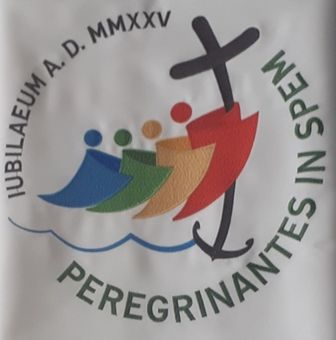 Stuła haftowana, Stuła Jubileuszowa 2025 (Pielgrzymi Nadziei) - AS - Jubileusz 2025 (Pielgrzymi Nadziei) - zdjęcie 3 - Stuła haftowana, Stuła Jubileuszowa 2025 (Pielgrzymi Nadziei) - AS